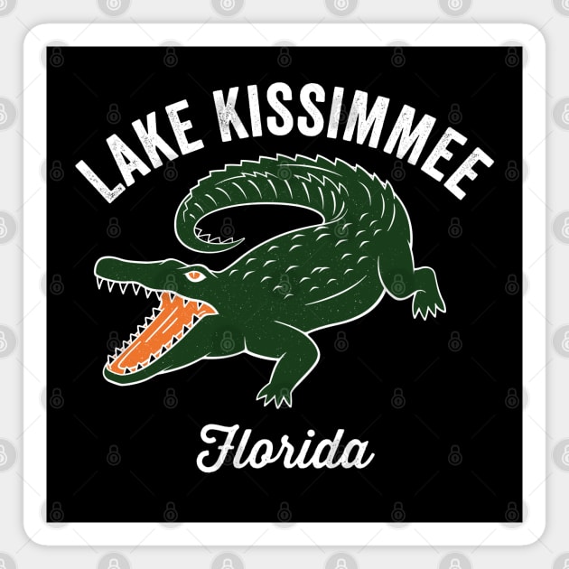Lake Kissimmee Florida Magnet by Eureka Shirts
